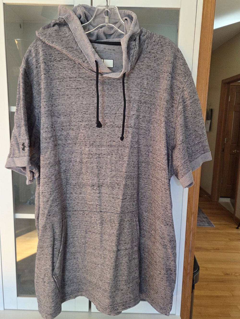 Under Armour Men’s Short-Sleeve Zip-Up Hoodie - Heather Gray